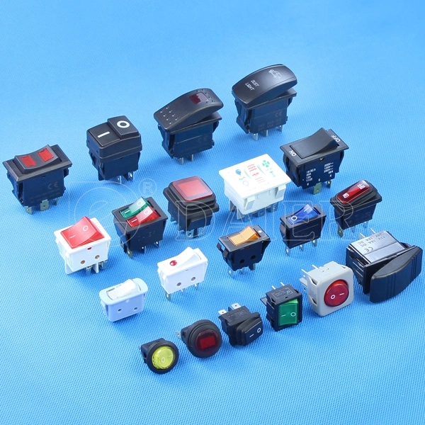 6A 2 Pin on off T85 Kcd Round Rocker Switch