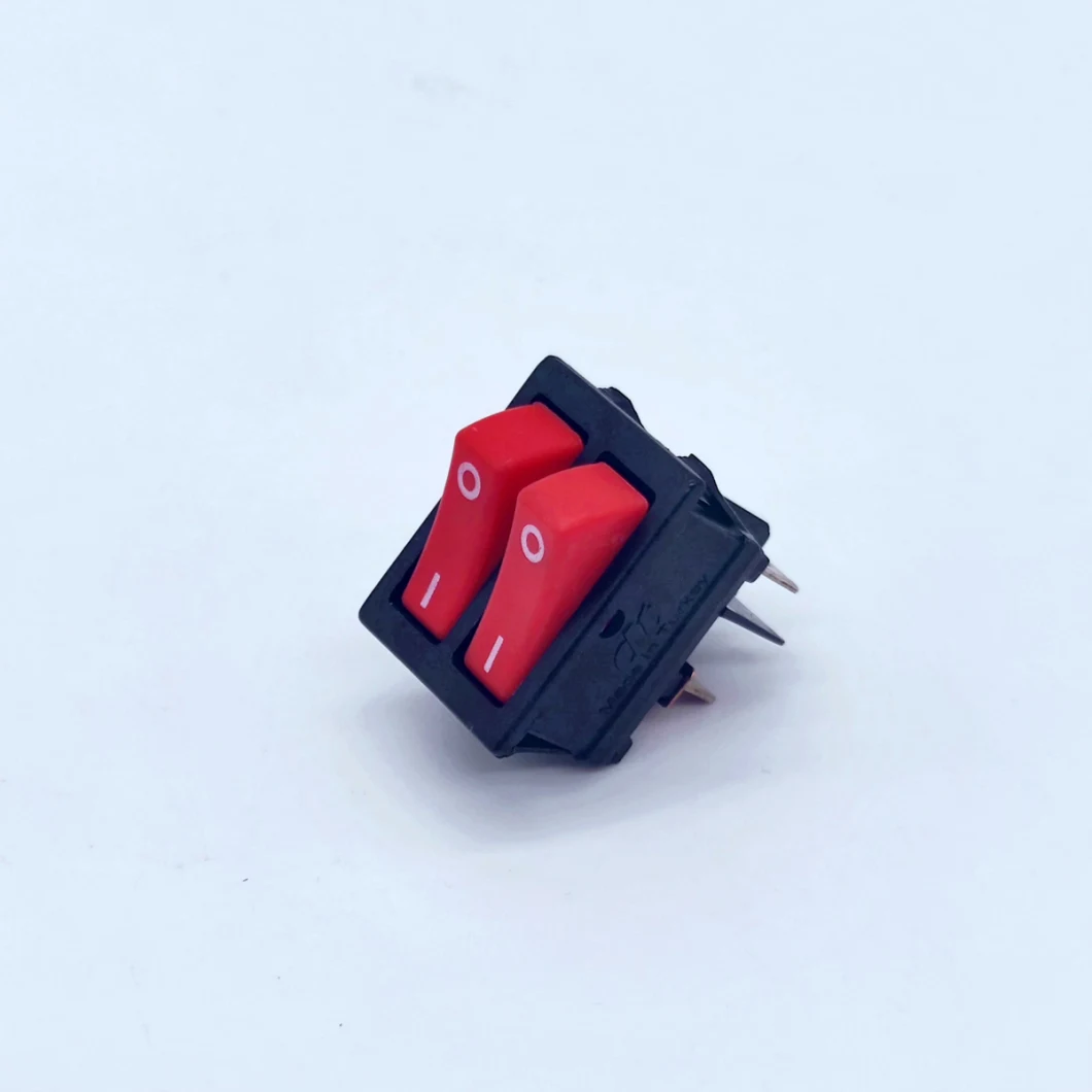 Rocker Switch Three Push-Button Electric Switch/Push Button Switch Snap Kcd3