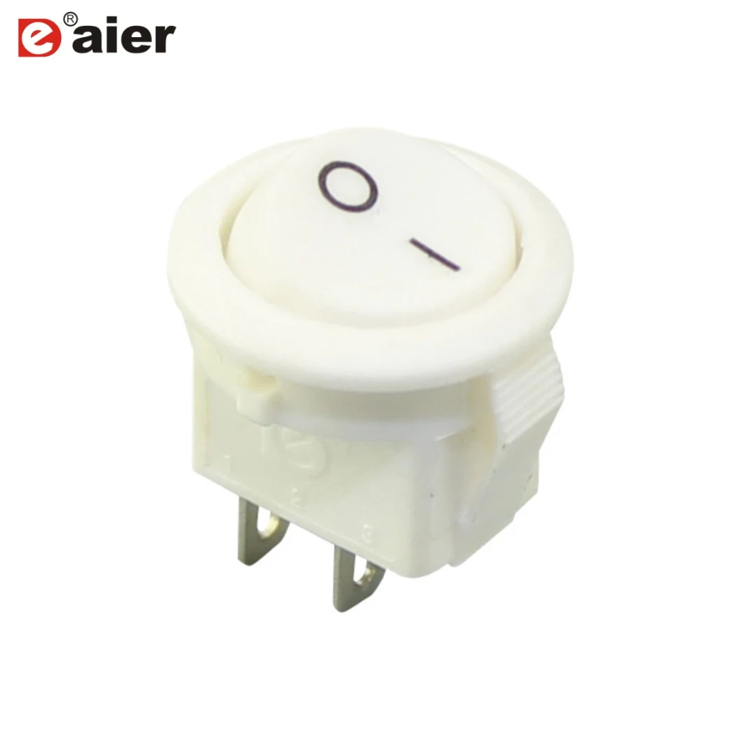 6A 2 Pin on off T85 Kcd Round Rocker Switch