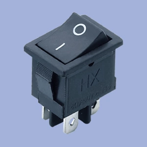 Kcd4-201n Double Throw Dpst on-off Neon Lamp Kcd4 Rocker Switch