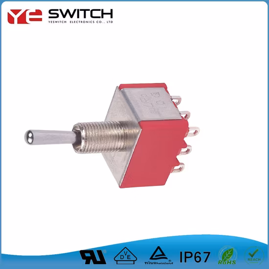 IP68 20A Toggle Switch with UL &ENEC Certificate
