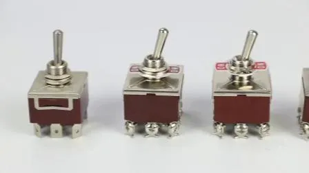 Auto 15A 3-Way on off on Spring Loaded Toggle Switch