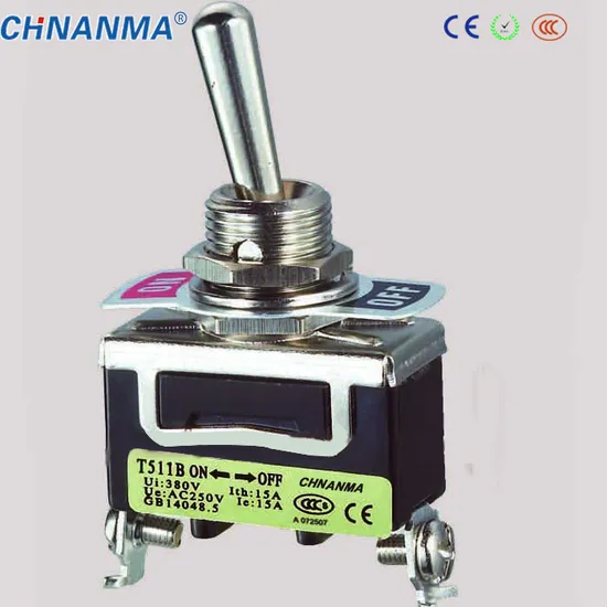 Screw Terminal Black Base Mini on-off Toggle Switch for Boat